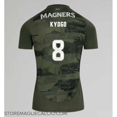 Celtic Kyogo Furuhashi #8 Maglia Gara Terza Repliche 2024-25 Maniche Corte Celtic Kyogo Furuhashi #8 Maglia Gara Terza Repliche 2024-25 Maniche Corte